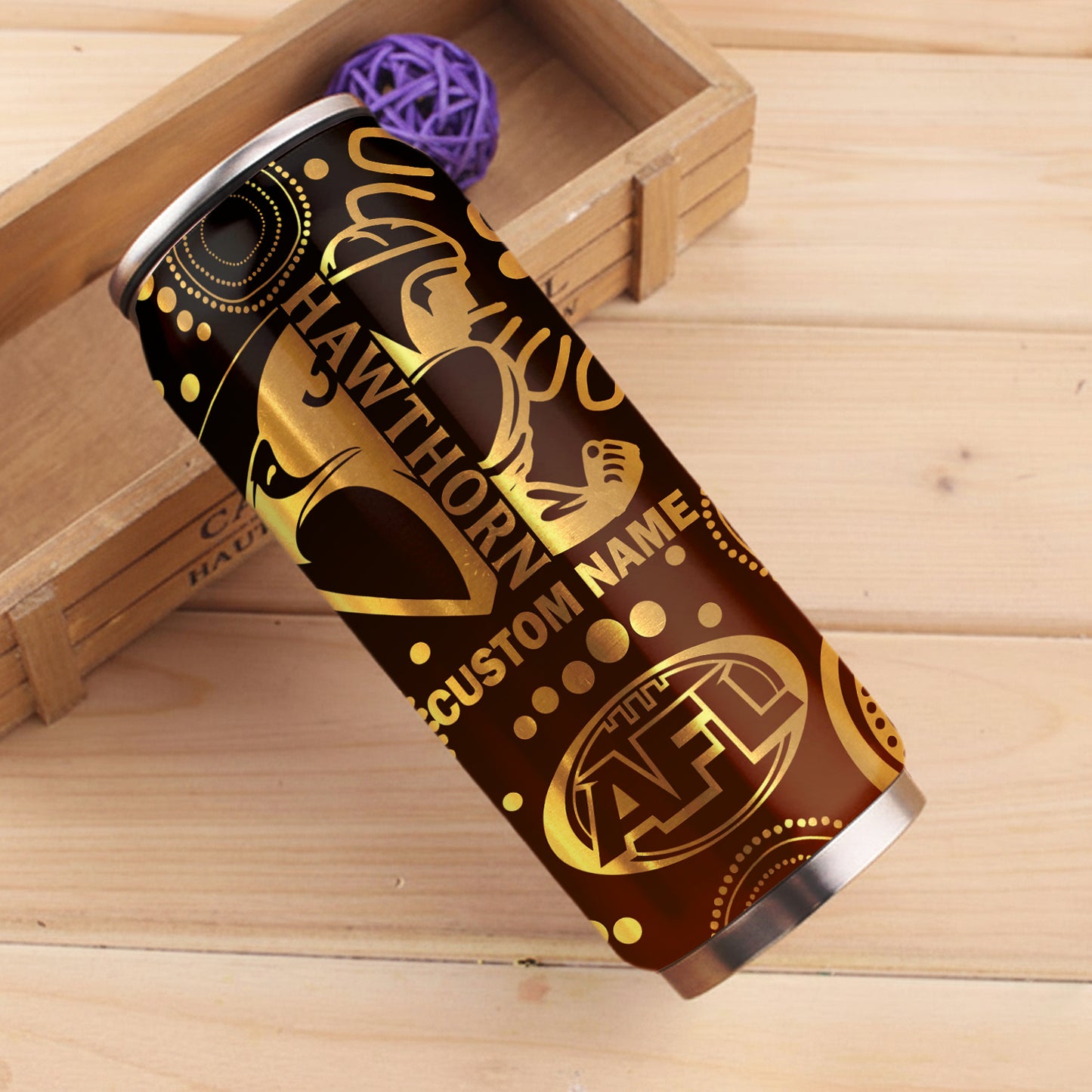 HAW Personalized Custom Can Shaped Tumbler