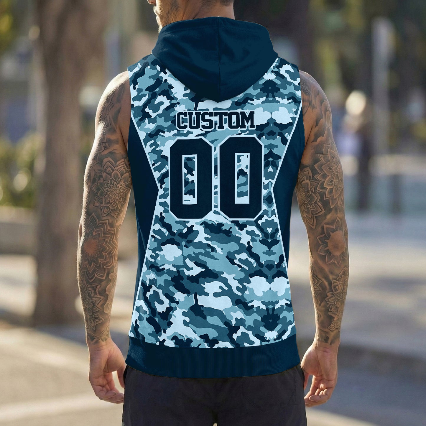NQL Personalized Custom Hooded Tank Top 6
