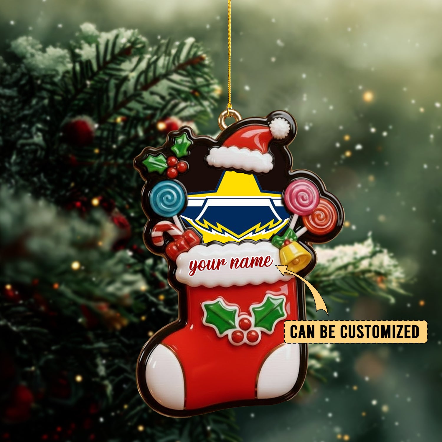 NQL Personalized Custom Acrylic Ornament 7