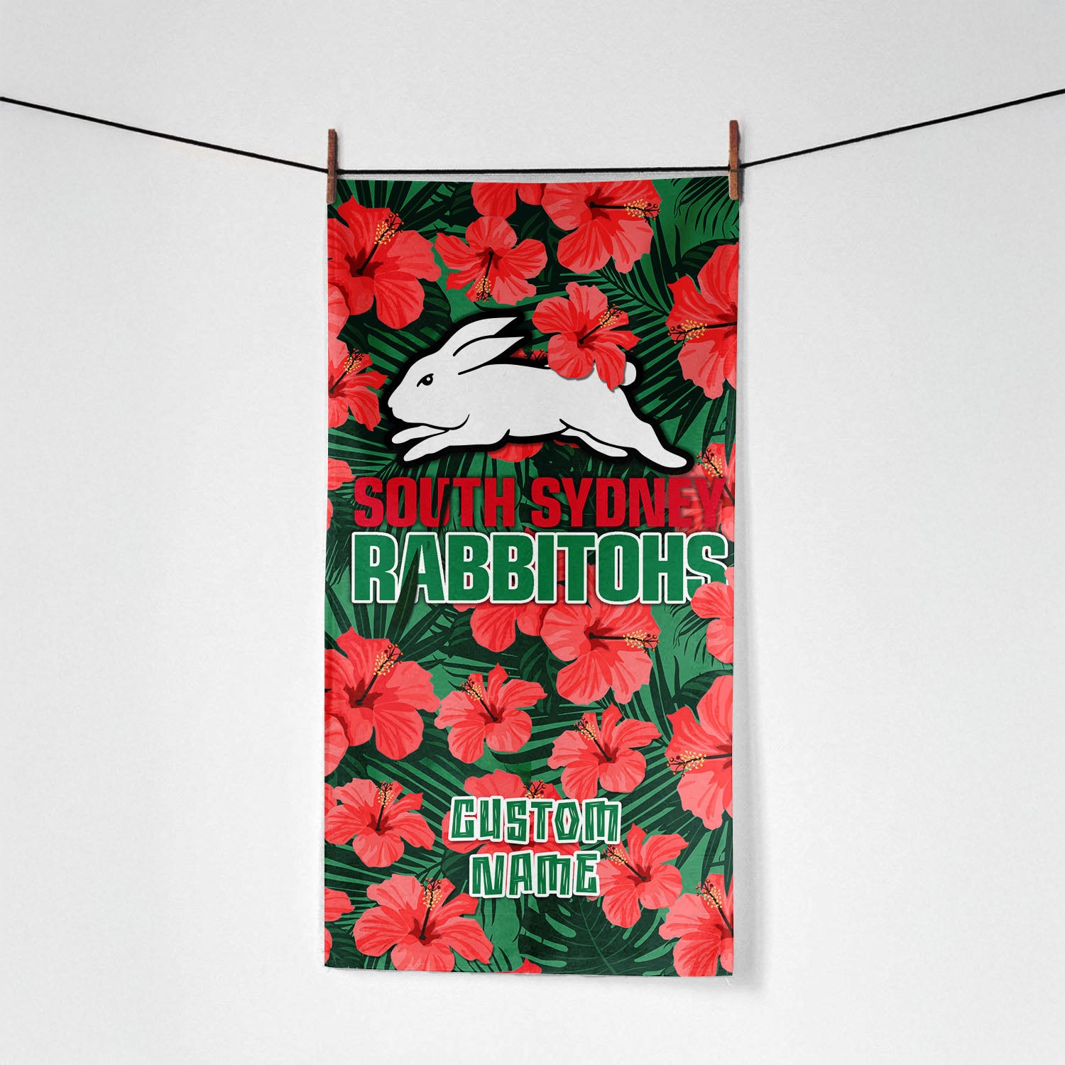 SOU Personalized Custom Pool Travel Beach and Bath Towels 7