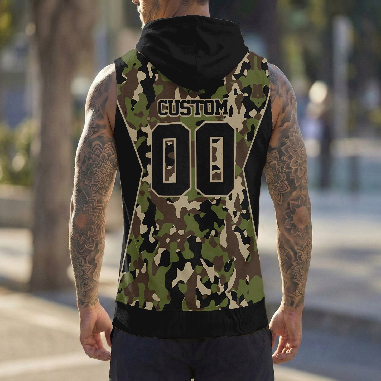 NZL Personalized Custom Hooded Tank Top 6