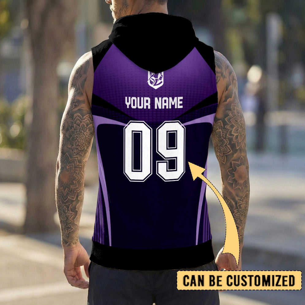 MEL Personalized Custom Hooded Tank Top 7