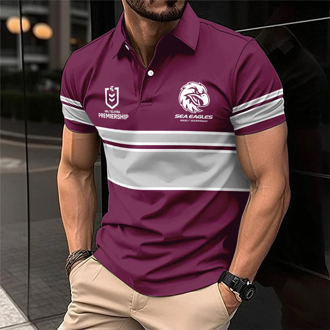MAN Personalized Custom Polo Shirt 16