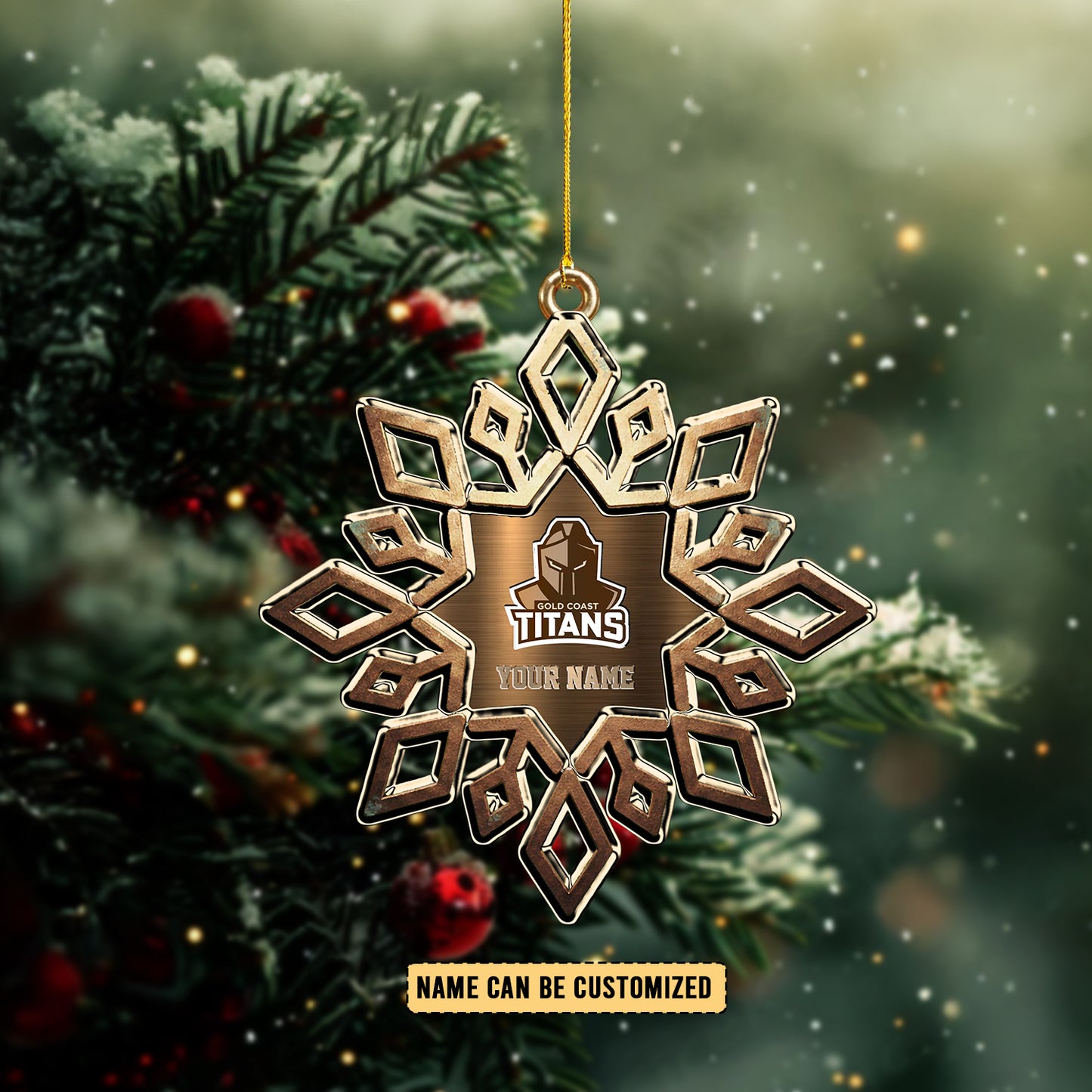 GLD Personalized Custom Acrylic Ornament 4