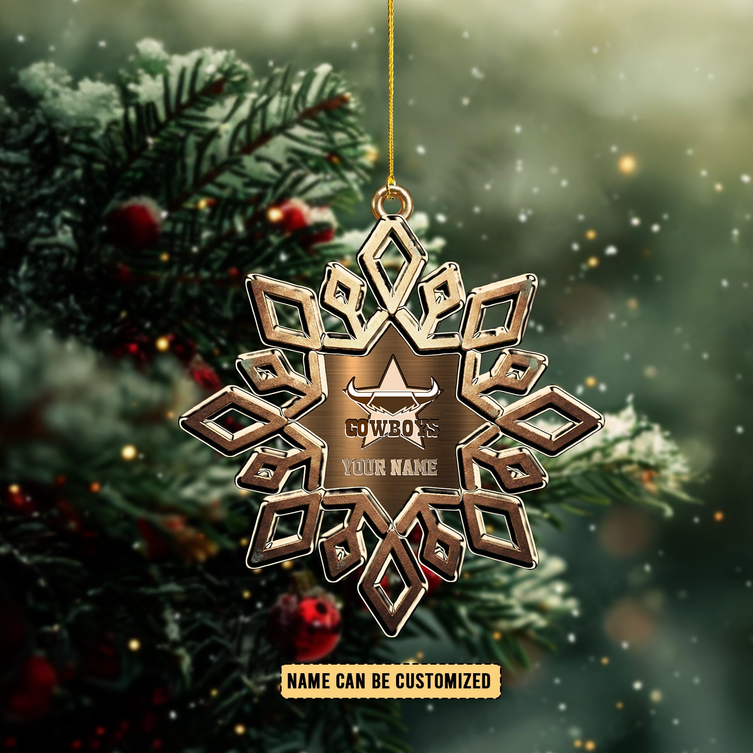 NQL Personalized Custom Acrylic Ornament 4