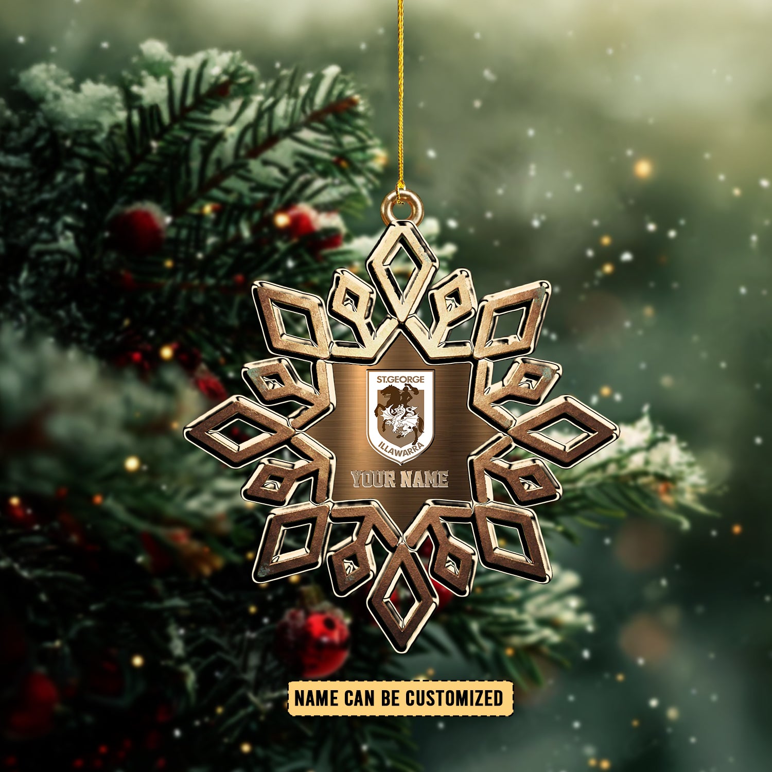 STG Personalized Custom Acrylic Ornament 4