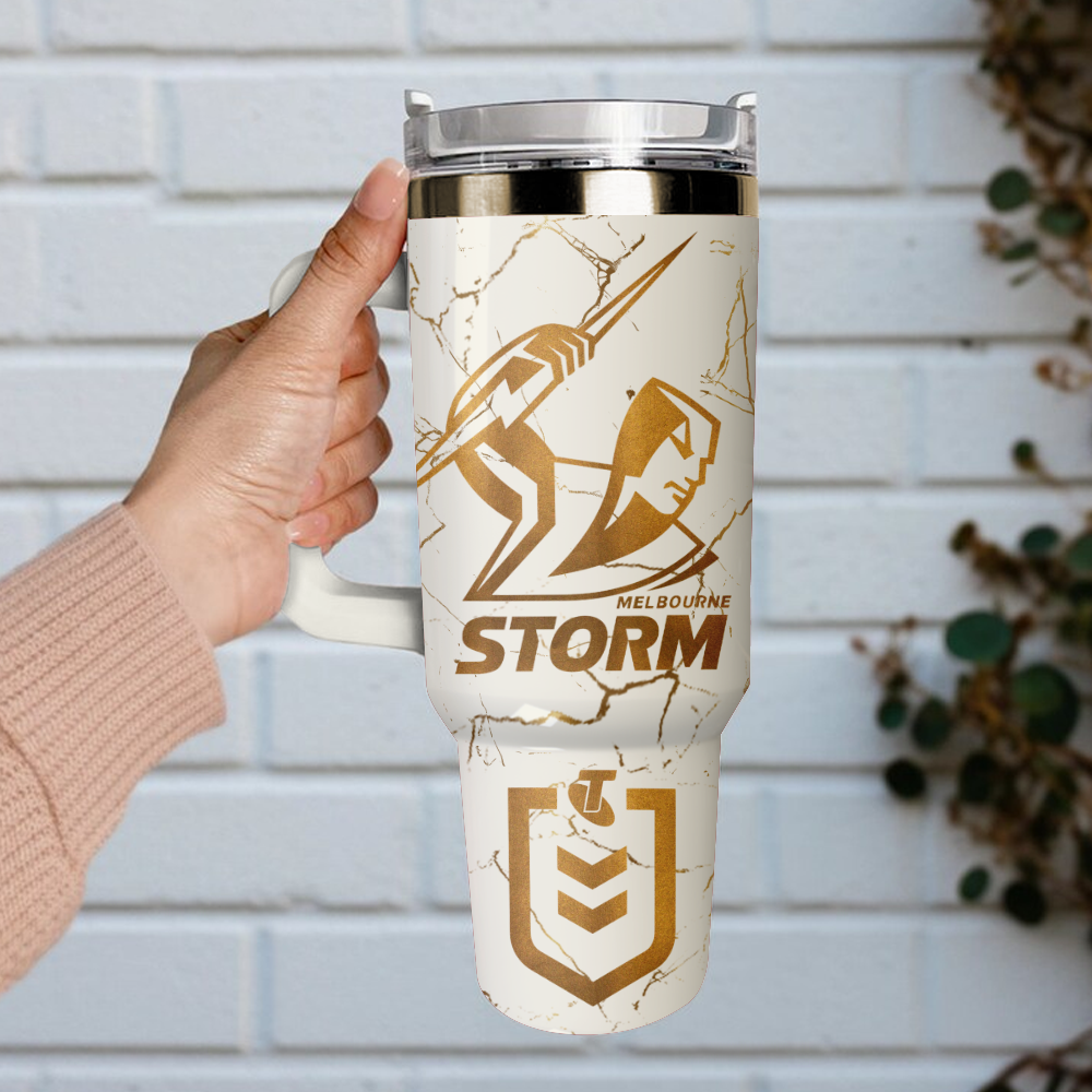 MEL Personalized Custom 40oz 30oz Stainless Steel Tumbler With Handle 4