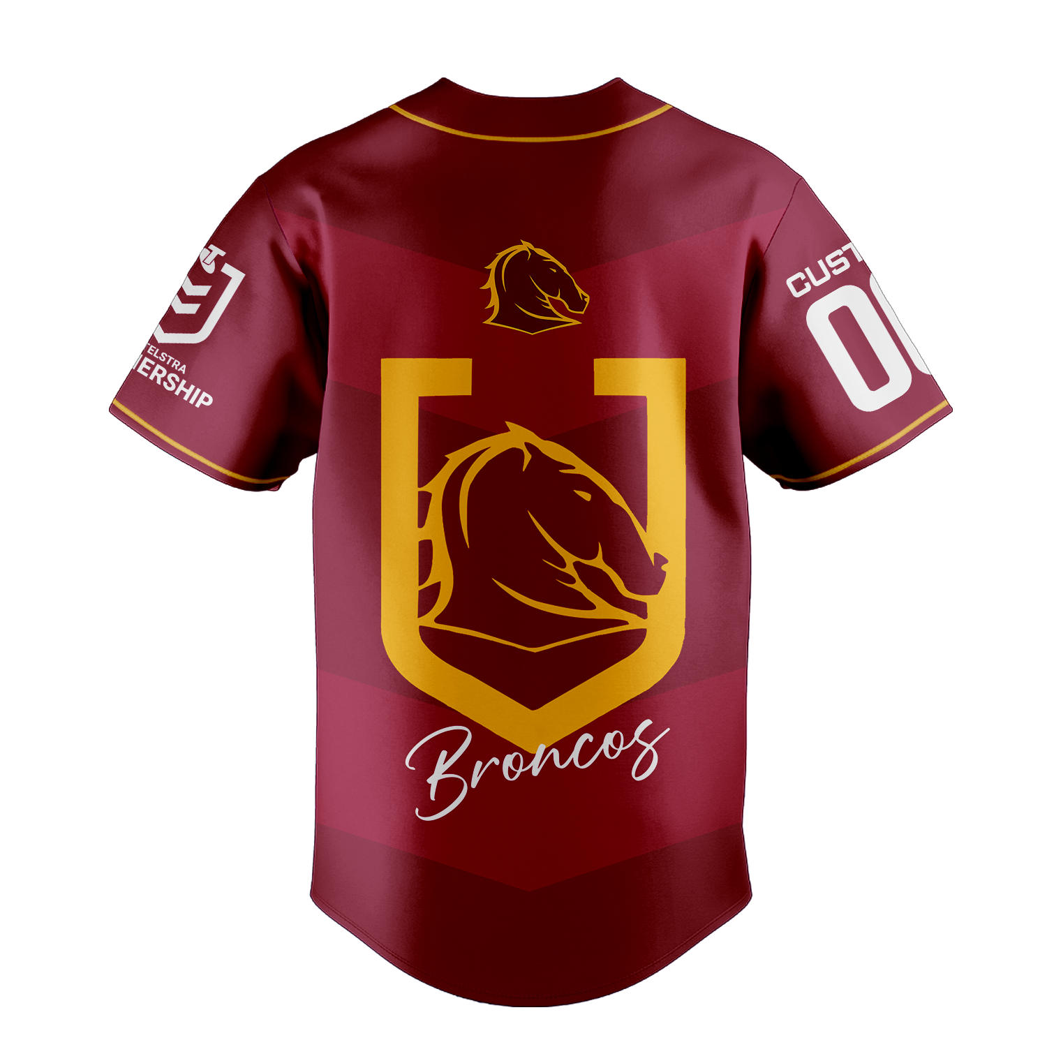 BRI Personalized Custom Baseball Jersey 2