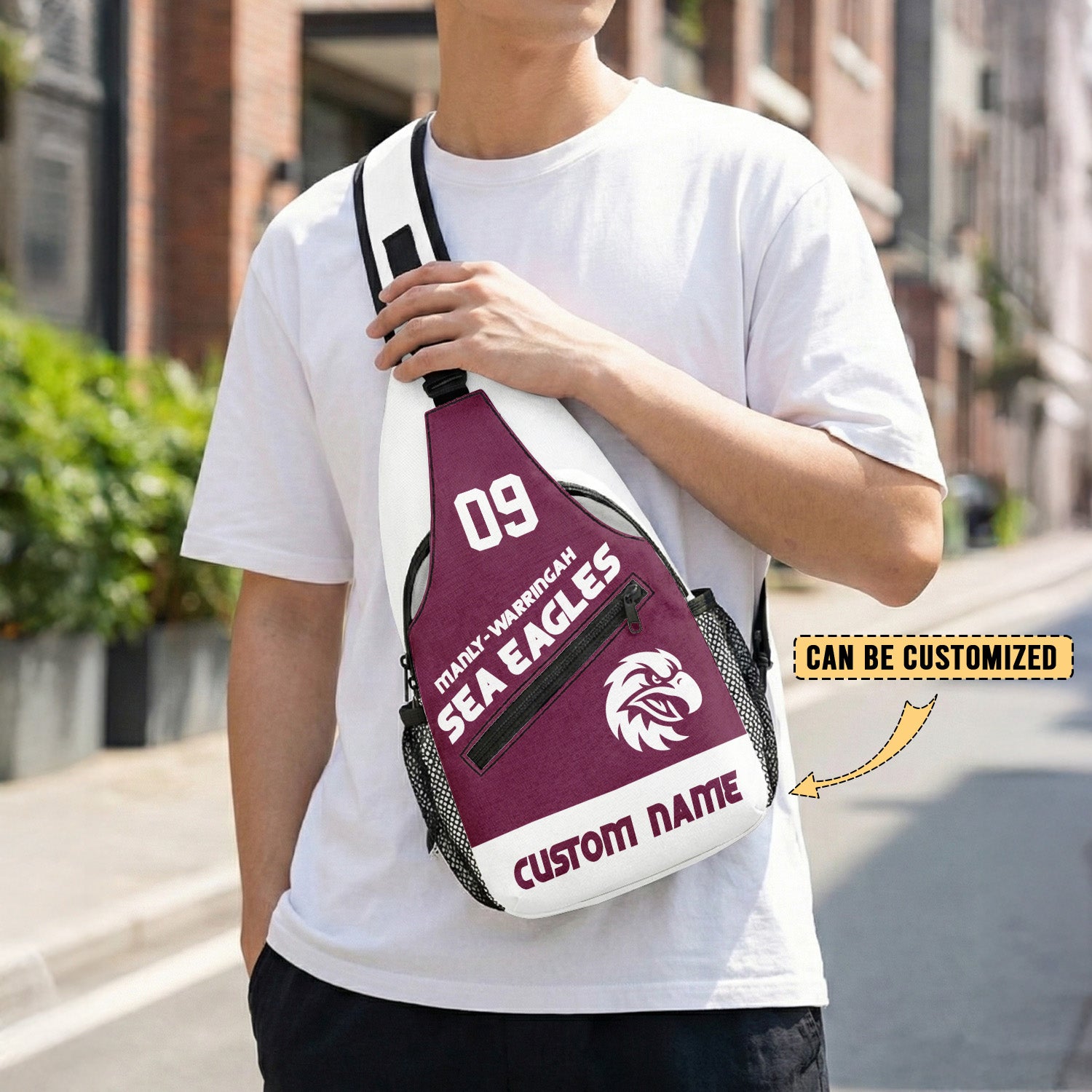 MAN Personalized Custom Sling Bags 2