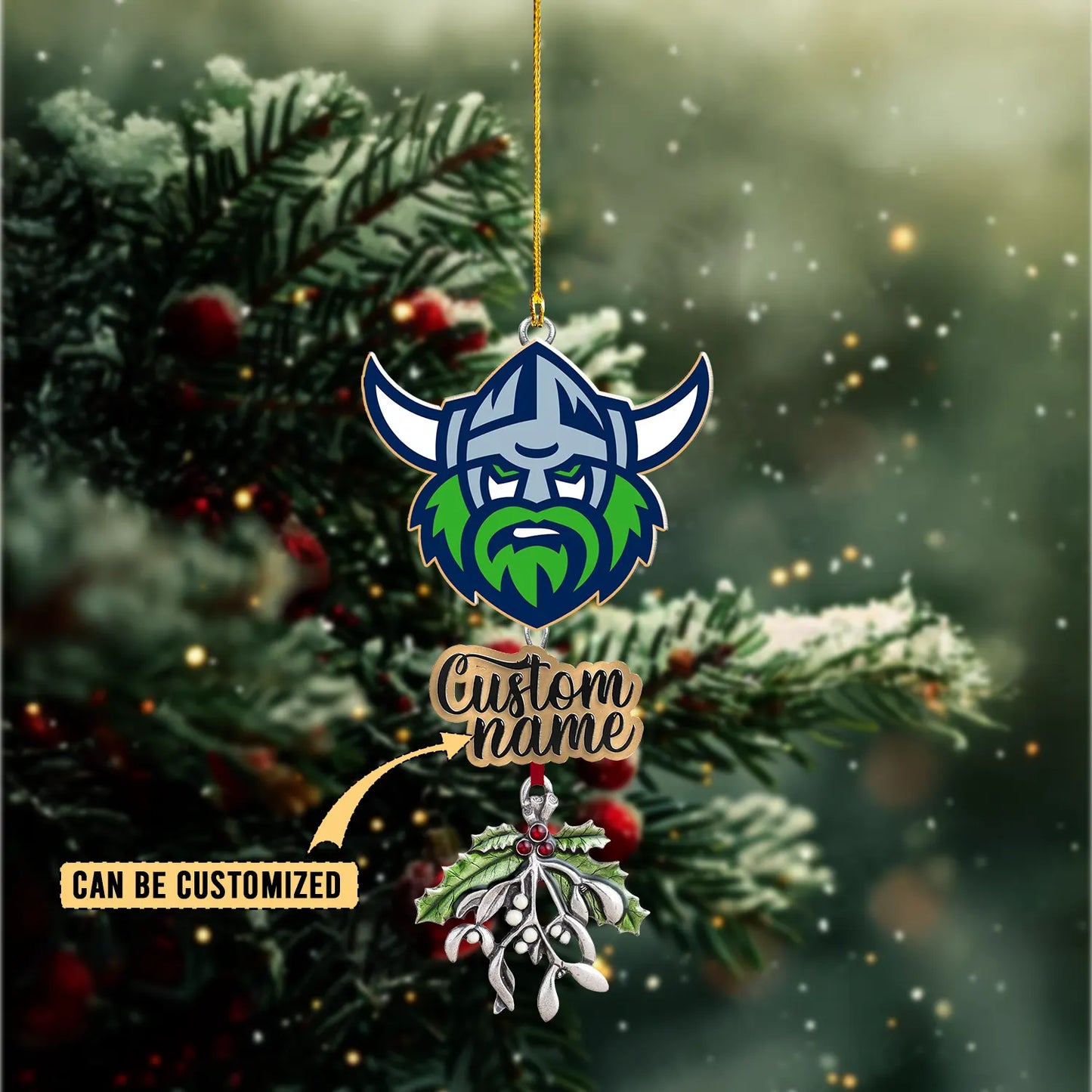 CAN Personalized Custom Acrylic Ornament 3