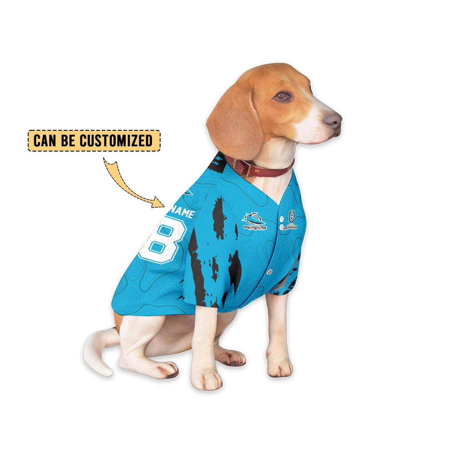 CRO Personalized Custom Pet Baseball Jersey 4