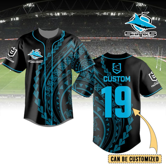 CRO Personalized Custom Baseball Jersey 9