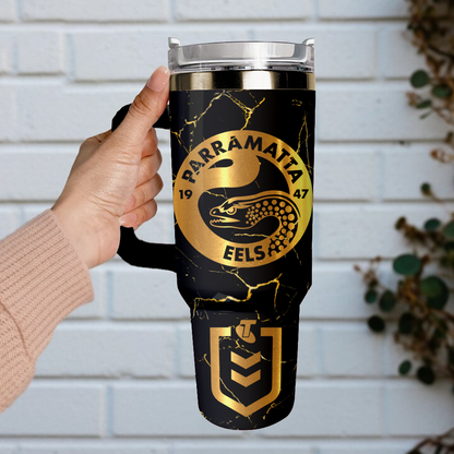 PAR Personalized Custom 40oz 30oz Stainless Steel Tumbler With Handle 4