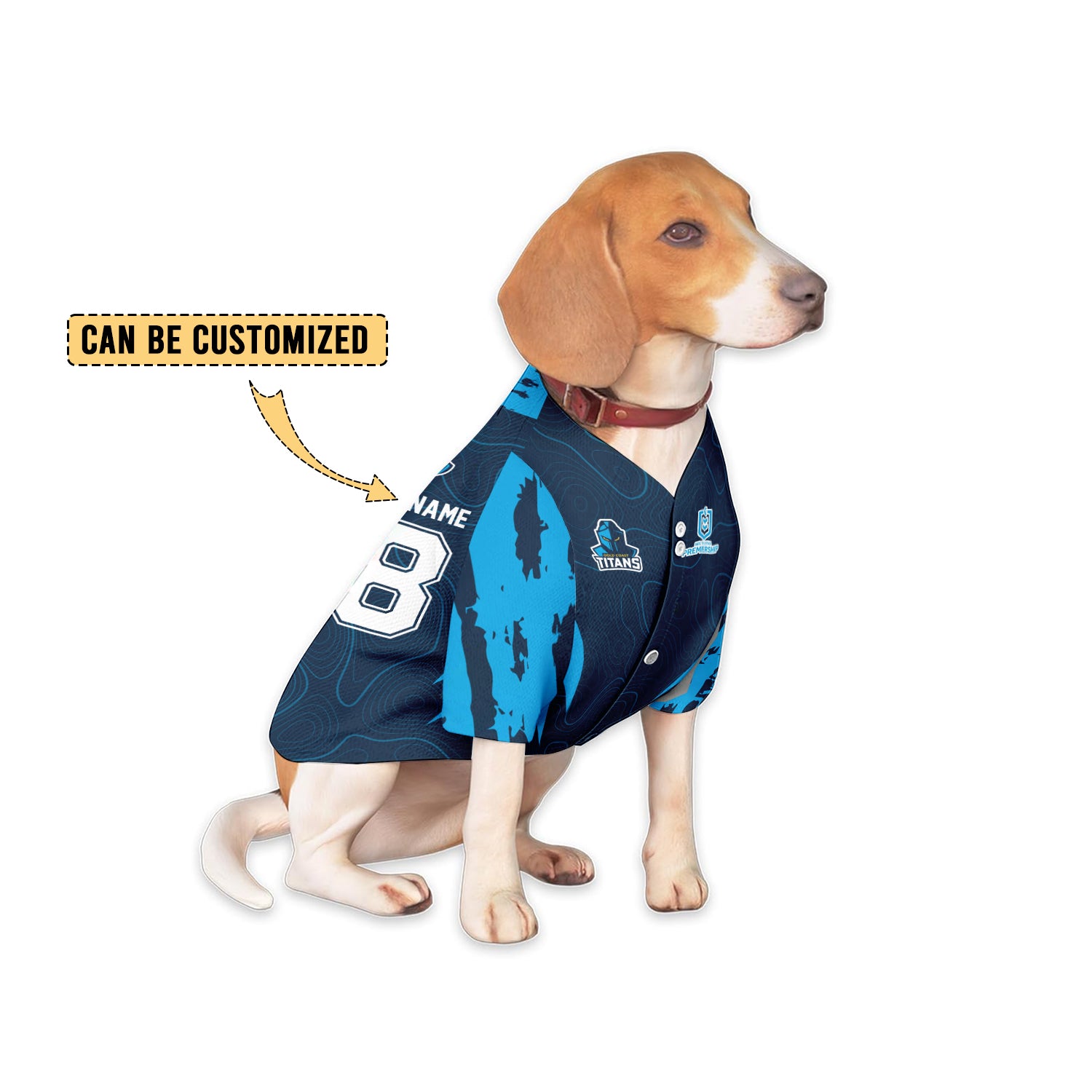GLD Personalized Custom Pet Baseball Jersey 4