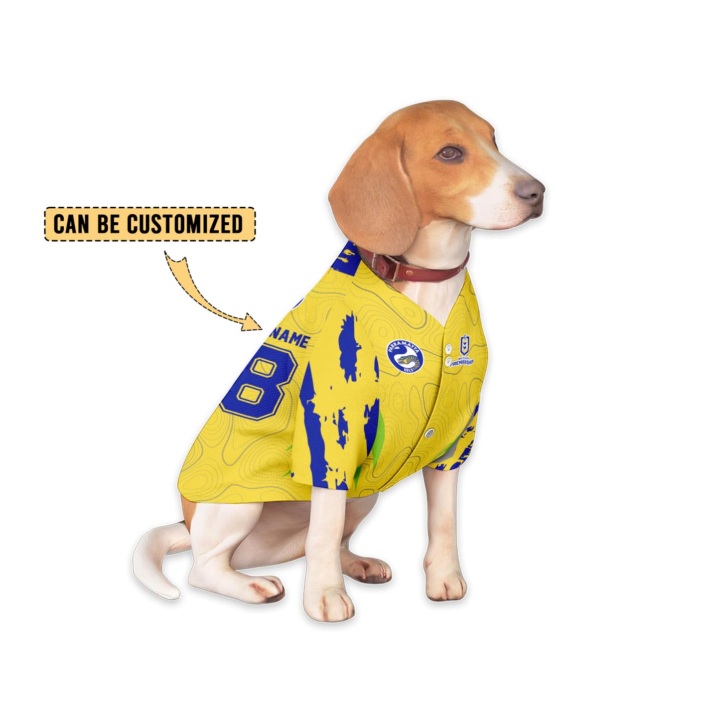 PAR Personalized Custom Pet Baseball Jersey 4