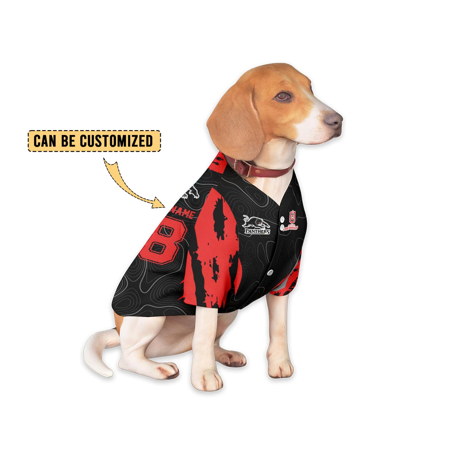 PEN Personalized Custom Pet Baseball Jersey 4