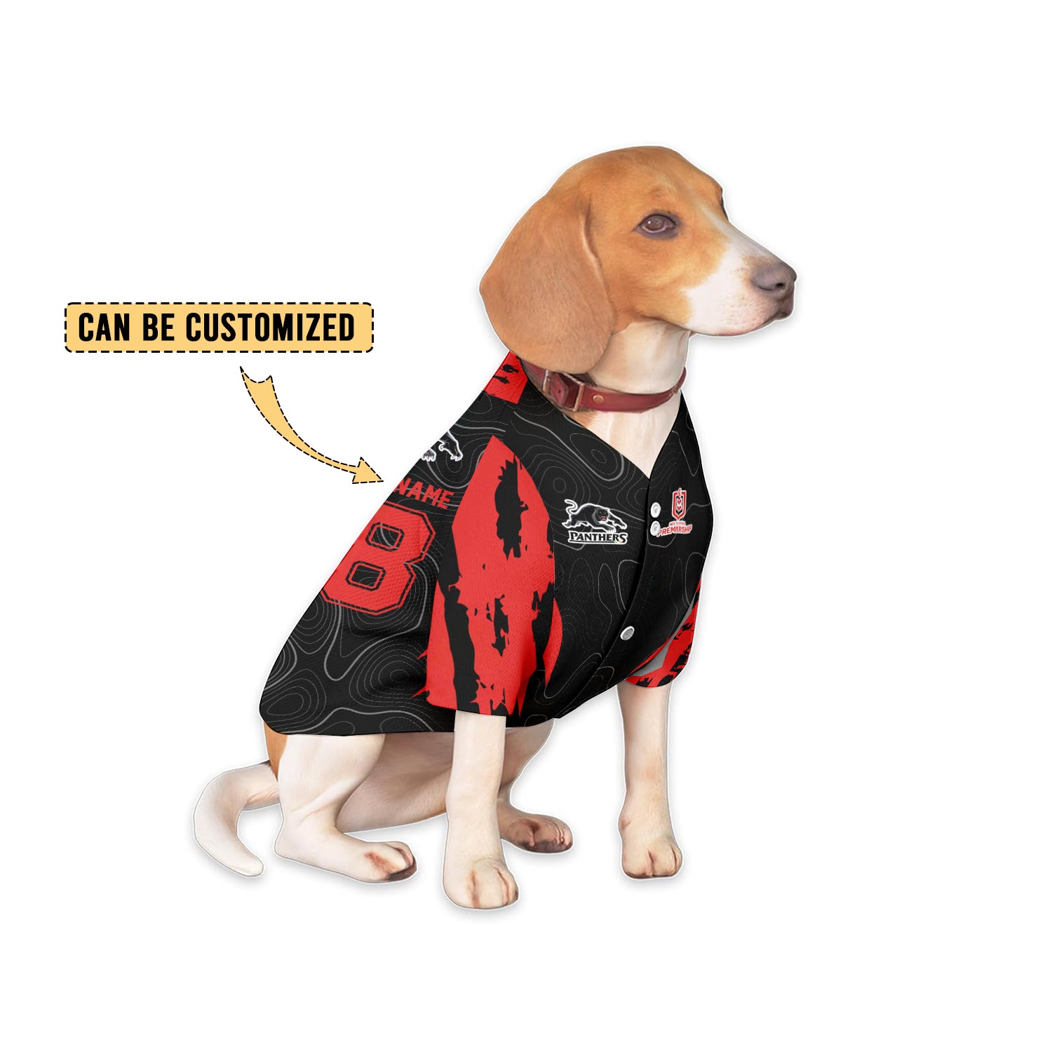 PEN Personalized Custom Pet Baseball Jersey 4