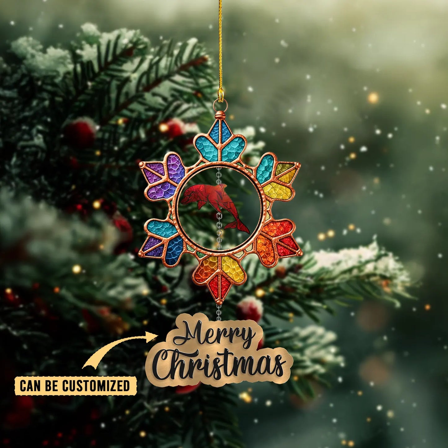 DOL Personalized Custom Acrylic Ornament 5