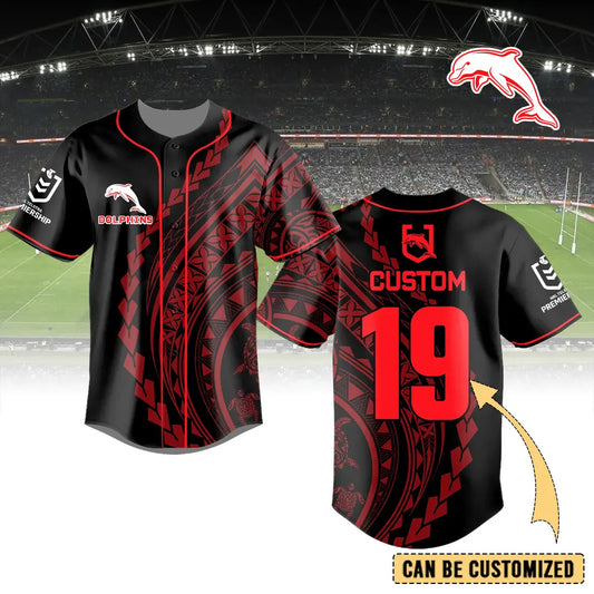 DOL Personalized Custom Baseball Jersey 9