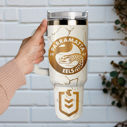 PAR Personalized Custom 40oz 30oz Stainless Steel Tumbler With Handle 4