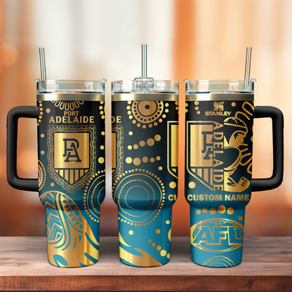 PTA Personalized Custom 40oz 30oz Stainless Steel Tumbler With Handle