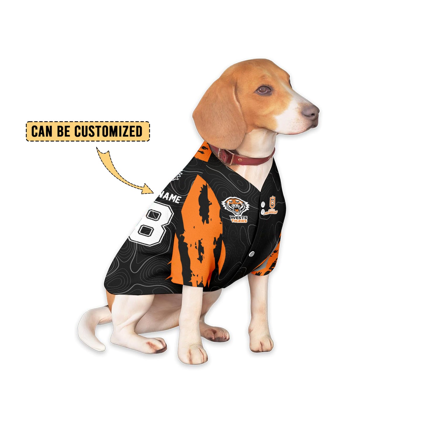 WST Personalized Custom Pet Baseball Jersey 4