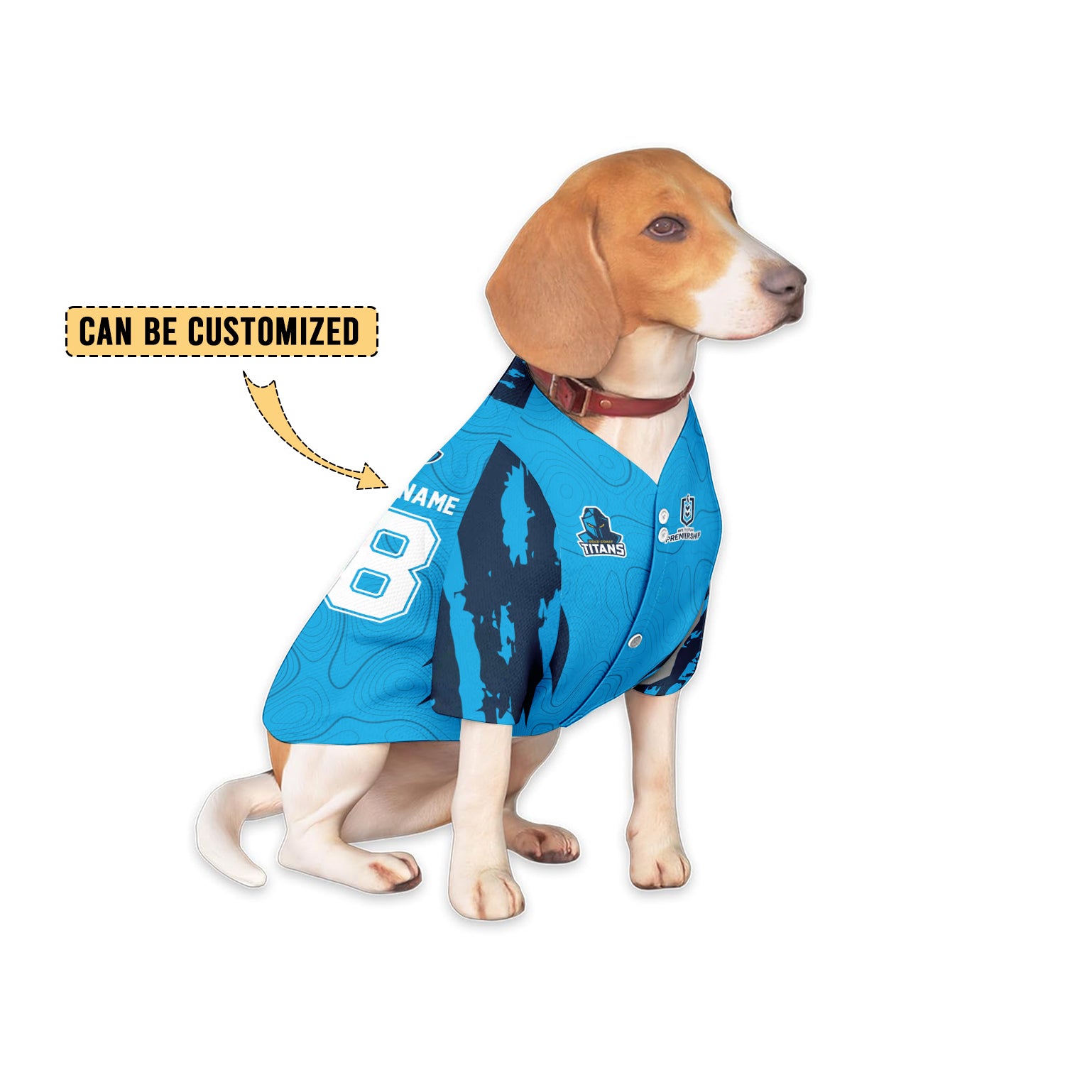 GLD Personalized Custom Pet Baseball Jersey 6