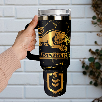 PEN Personalized Custom 40oz 30oz Stainless Steel Tumbler With Handle 4