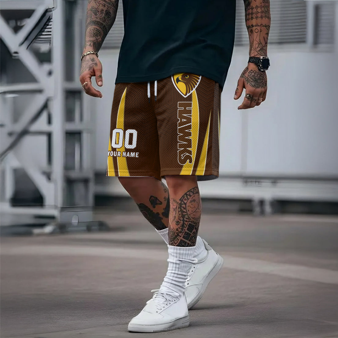 HAW Personalized Custom Short Pants 21