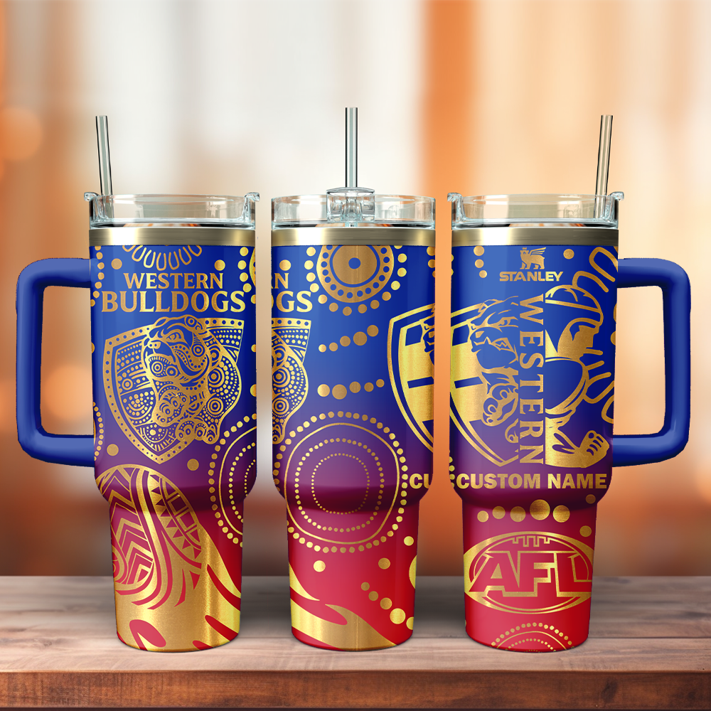 WBD Personalized Custom 40oz 30oz Stainless Steel Tumbler With Handle