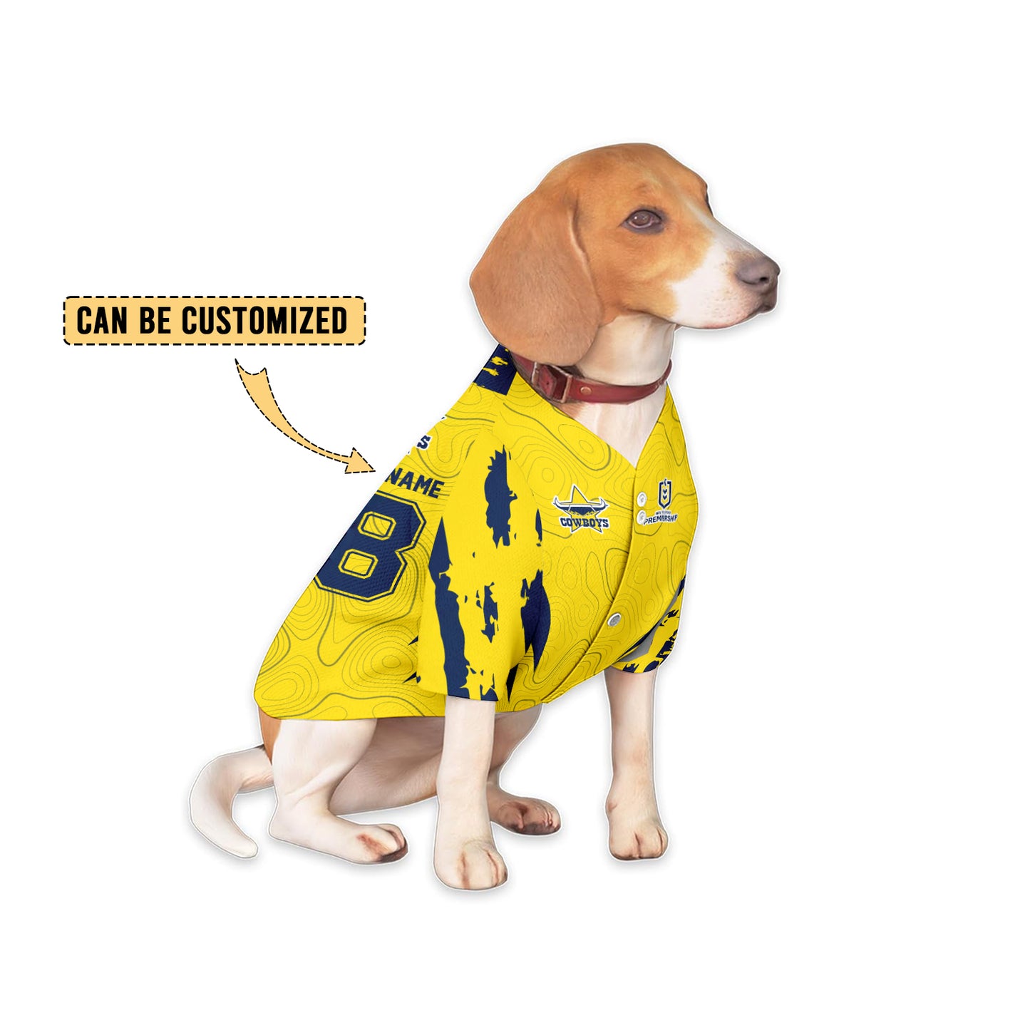 NQL Personalized Custom Pet Baseball Jersey 6