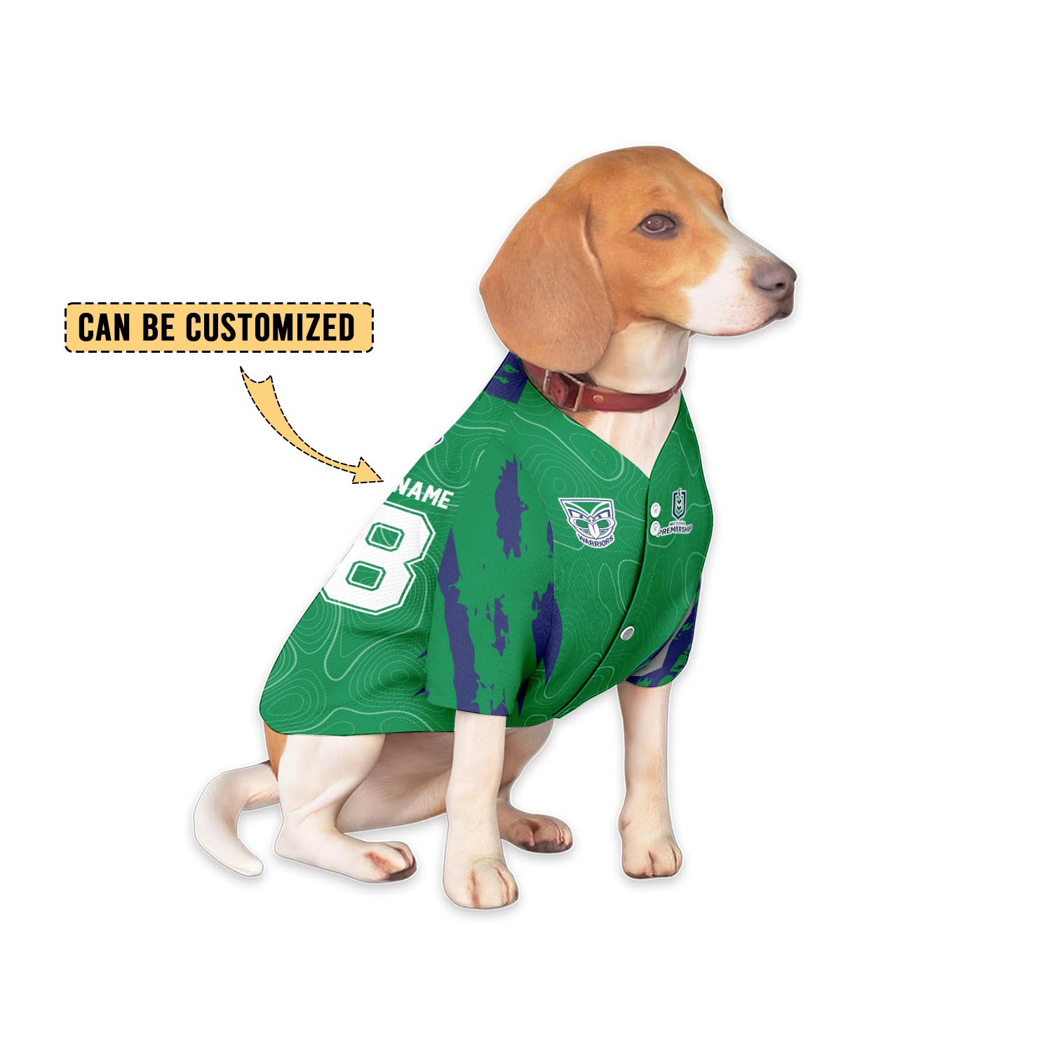 NZL Personalized Custom Pet Baseball Jersey 6