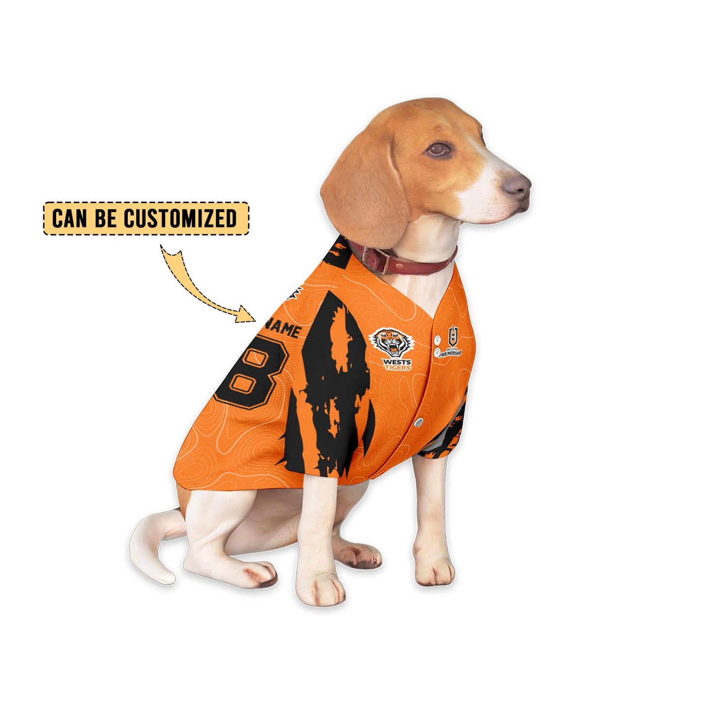 WST Personalized Custom Pet Baseball Jersey 6