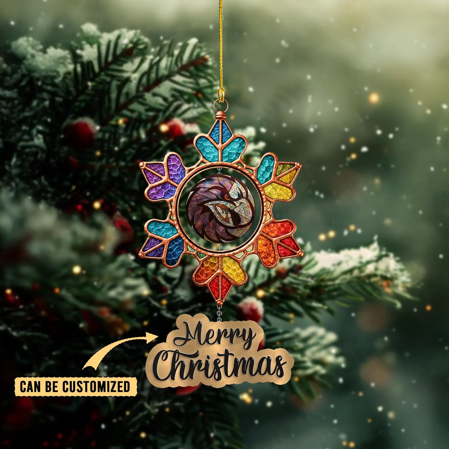 MAN Personalized Custom Acrylic Ornament 5