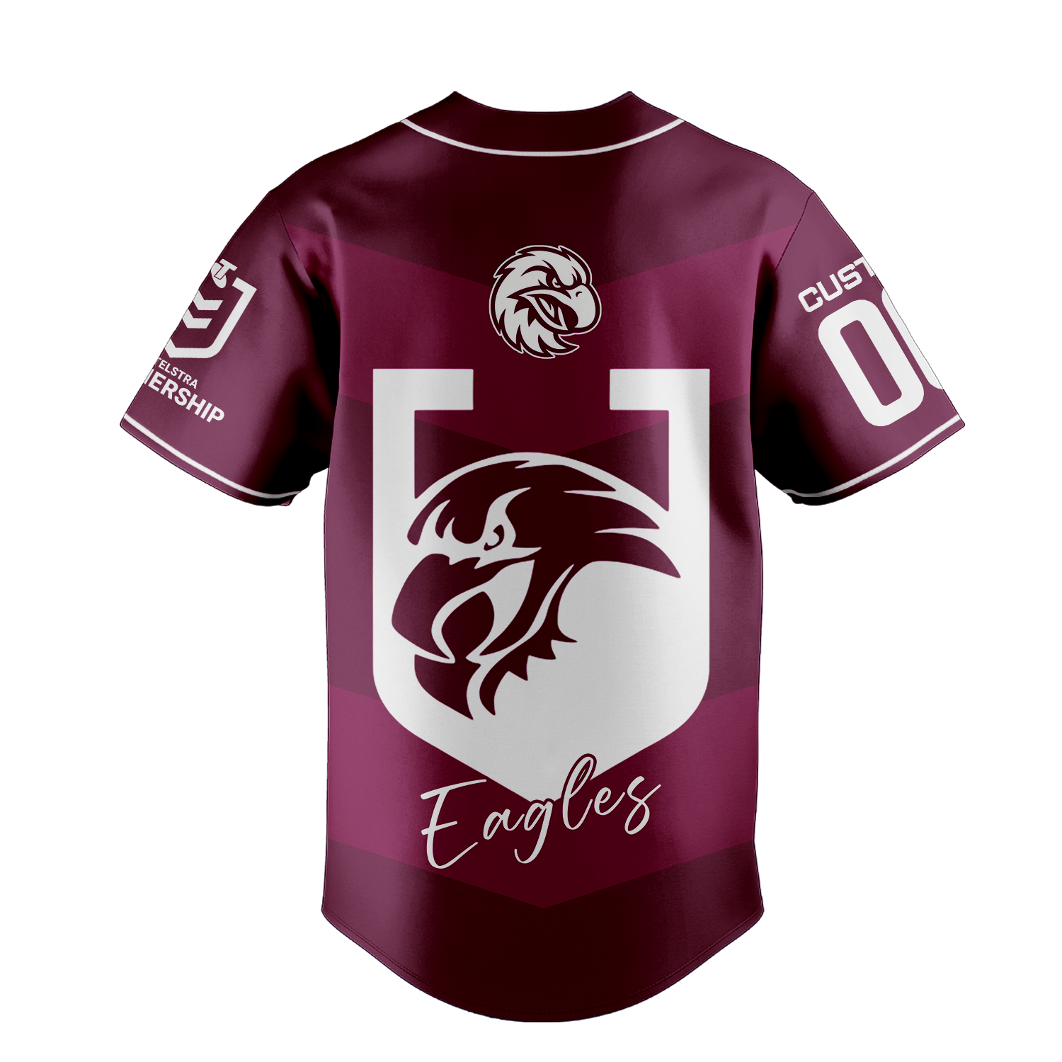 MAN Personalized Custom Baseball Jersey 2