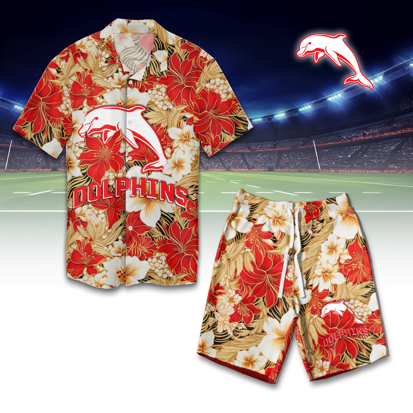 DOL Personalized Custom Combo Hawaiian Shirt And Shorts