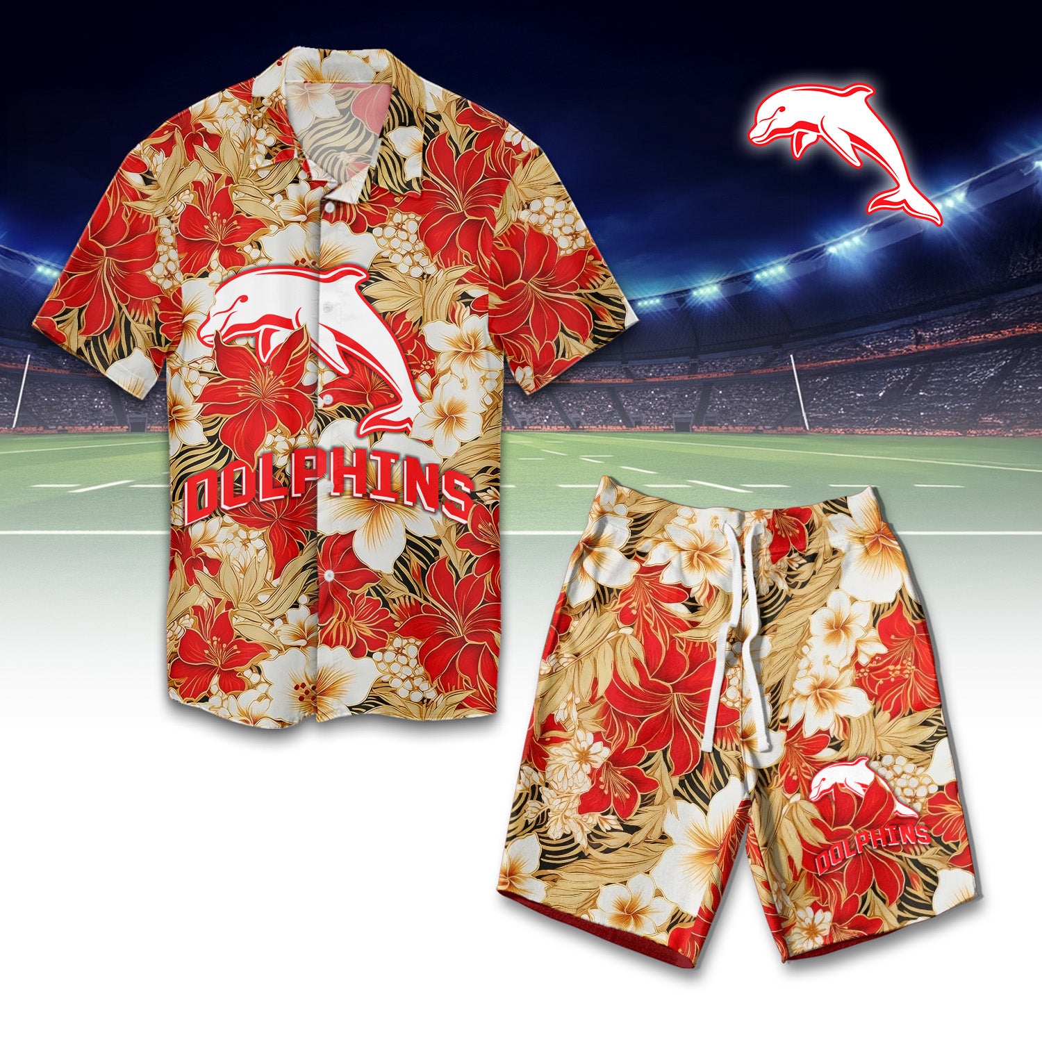 DOL Personalized Custom Combo Hawaiian Shirt And Shorts