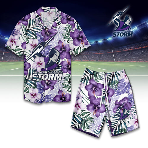MEL Personalized Custom Combo Hawaiian Shirt And Shorts