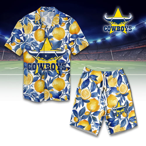 NQL Personalized Custom Combo Hawaiian Shirt And Shorts