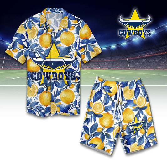 NQL Personalized Custom Combo Hawaiian Shirt And Shorts