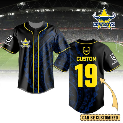 NQL Personalized Custom Baseball Jersey 9