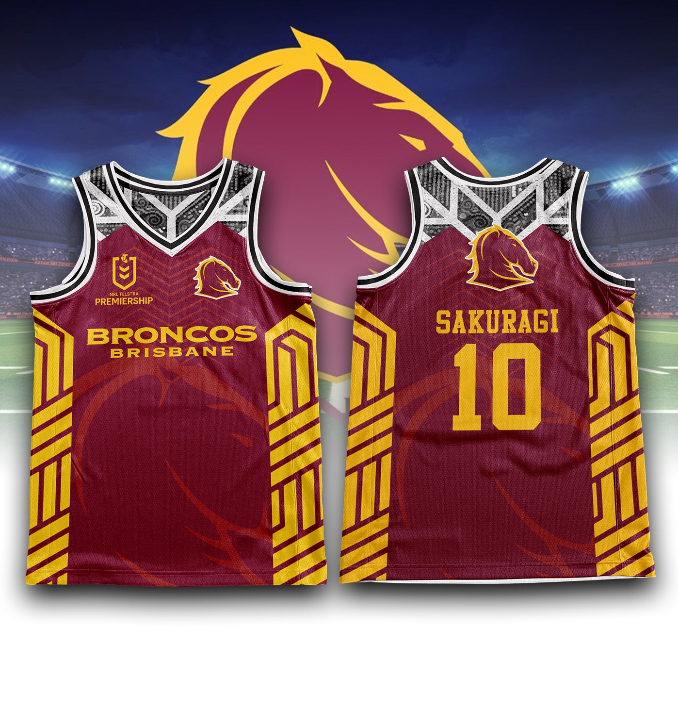 BRI Personalized Custom Basketball Jersey