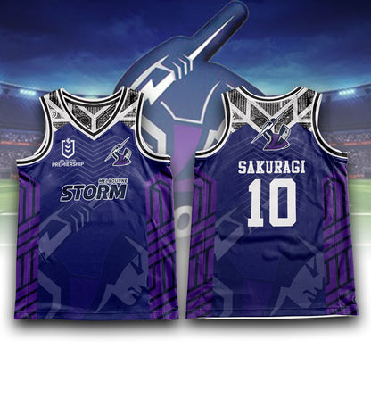 MEL Personalized Custom Basketball Jersey