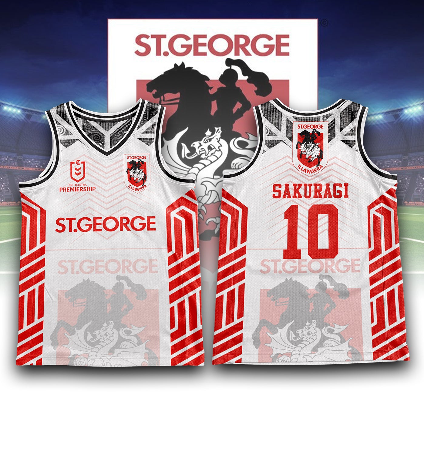 STG Personalized Custom Basketball Jersey
