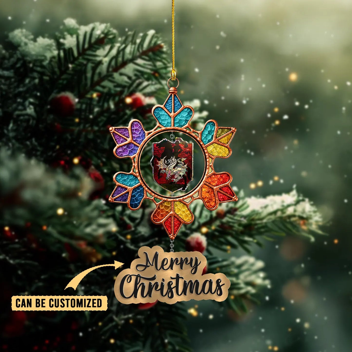 STG Personalized Custom Acrylic Ornament 5