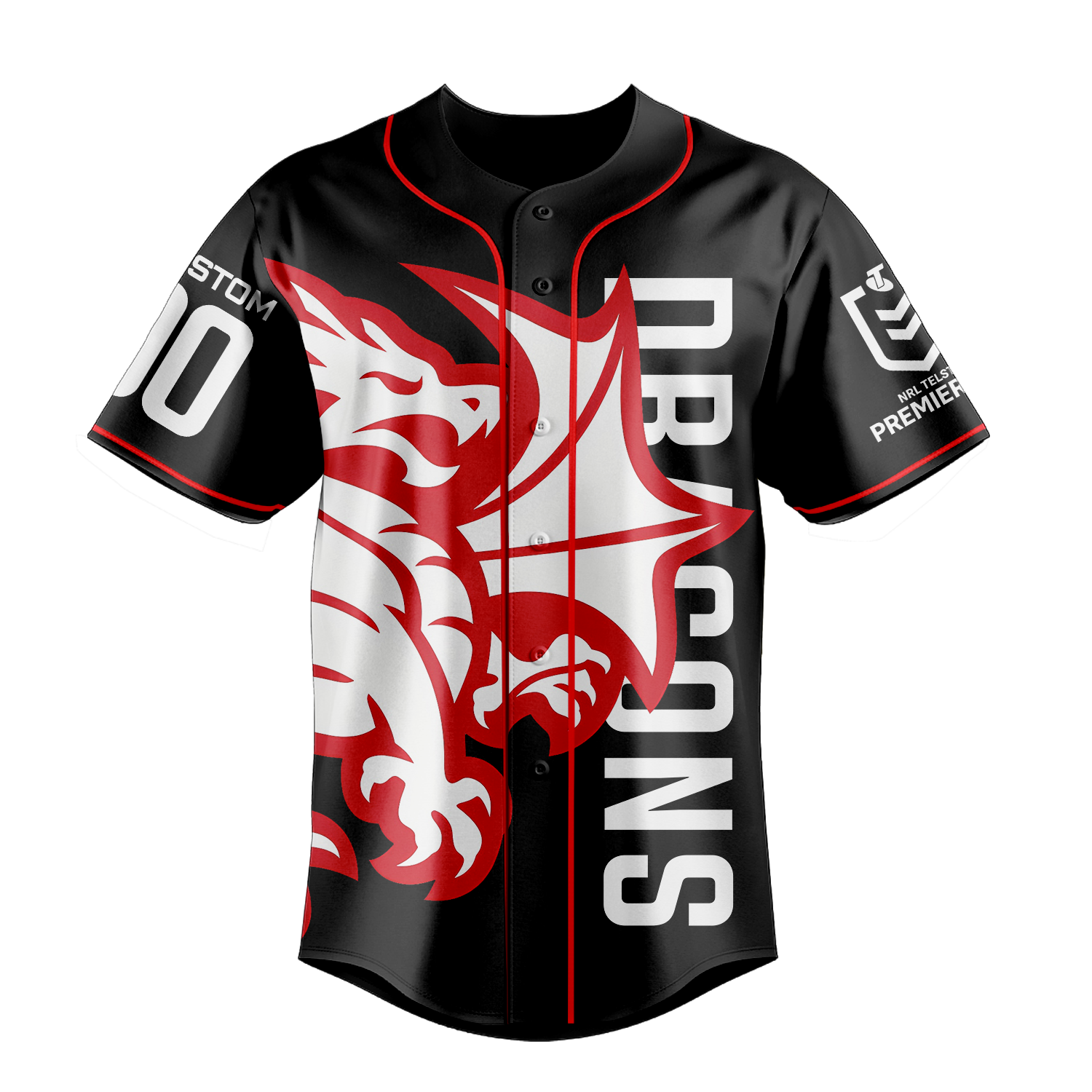 STG Personalized Custom Baseball Jersey 2