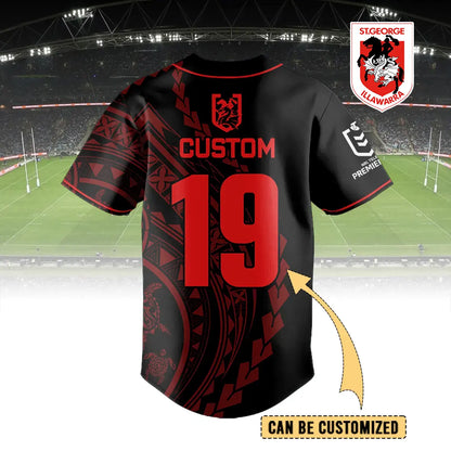 STG Personalized Custom Baseball Jersey 9