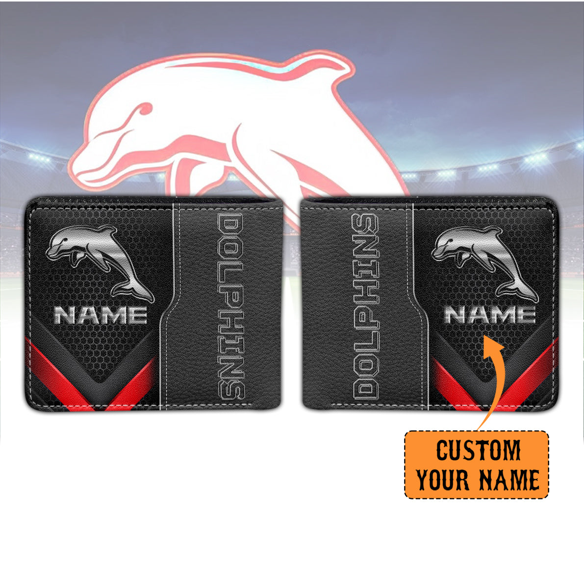 DOL Personalized Custom Leather Wallet 2