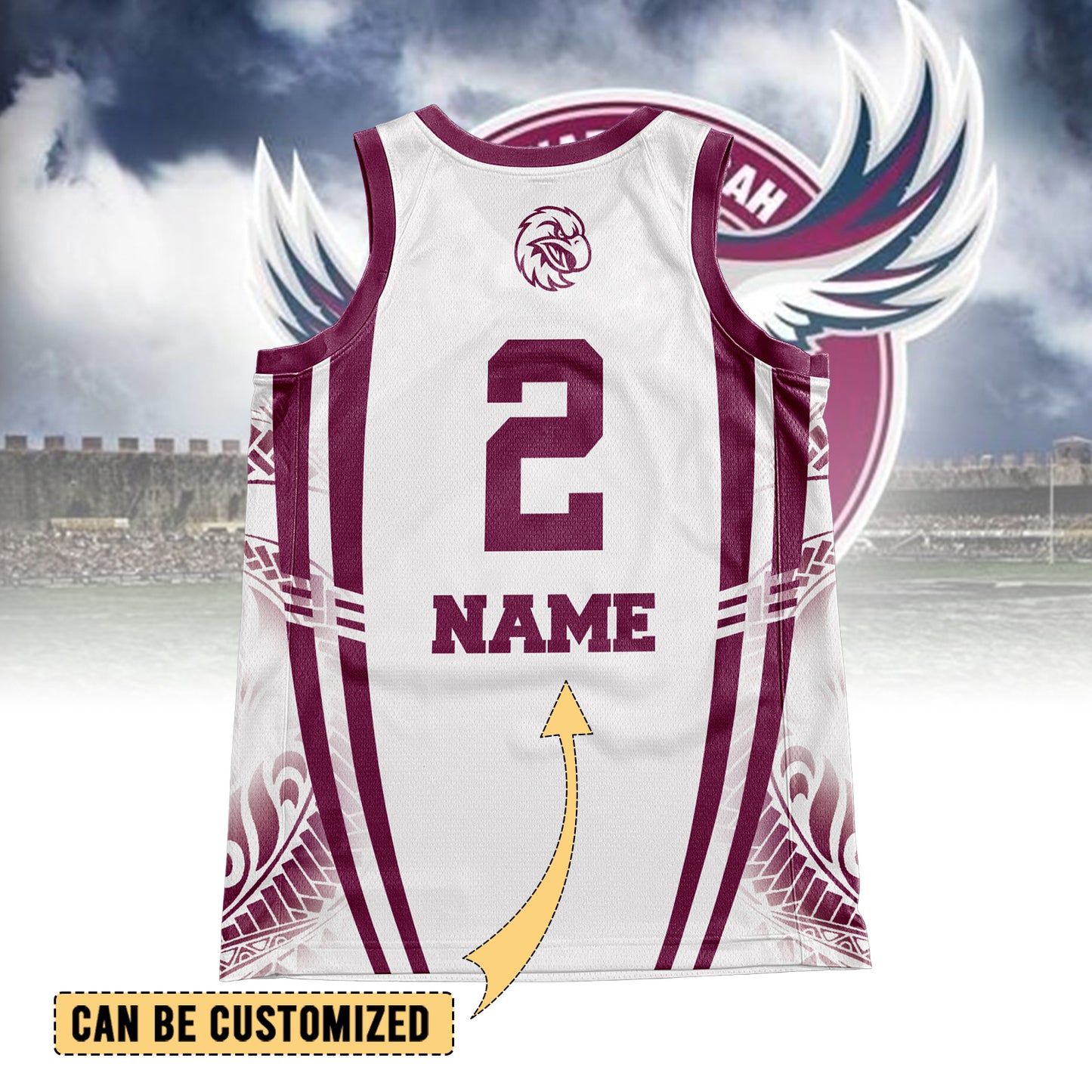 MAN Personalized Custom Basketball Jersey Set