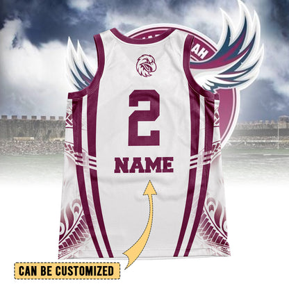 MAN Personalized Custom Basketball Jersey Set